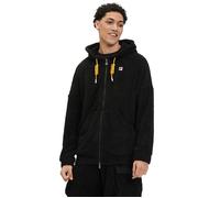 FILA Oversize Terry Fabric Hoodie Black Größe: S | Kaputzenpullis Outlet | Unisex | Schwarz