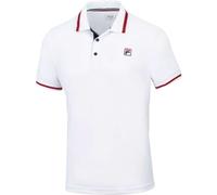 FILA Core Button Piro Polo Herren , Farbe: weiß , Größe: M