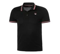 Fila Piro Polo Herren-Schwarz,Rot in schwarz