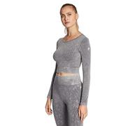 FILA Radnor Seamless Cropped Longsleeve-Night Owl-M/L