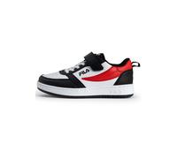 FILA REGA NF Velcro Kids Sneaker, Black Red, 32 EU