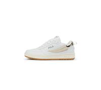 FILA Damen REGA NF wmn Sneaker, White-Gold-Antique White, 36 EU