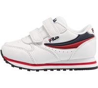 Fila Retro Running Sneaker Orbit Fastener Kids White / Dress blue-27