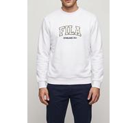FILA Rifredi Regular Crew Neck Bright White Größe: L | Pullover Outlet | Herren | Weiß