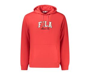 Fila Roter Baumwoll-Herren-Hoodie S
