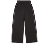 FILA San Siro Wide Woven Track Pants Black Größe: XS | Ausgestellte Hosen Outlet | Damen | Schwarz
