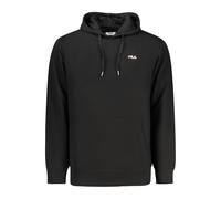 Fila Schwarzer Baumwoll-Herrenhoodie S