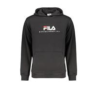 Fila Schwarzes Baumwoll-Herren-Sweatshirt 2XL