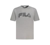 Fila Schwarzes Logo TShirt Locker Rundhals Kurzarm - Größe: 2XL