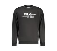 Fila Schwarzes Polyester Herren Sweatshirt 2XL
