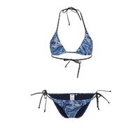 FILA Sibu Aop Triangle Bikini Blue Acrylic Aop Größe: L | Bikinis Outlet | Damen | Blau