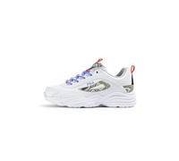 FILA Skye Teens Sneaker, White-Black, 39 EU