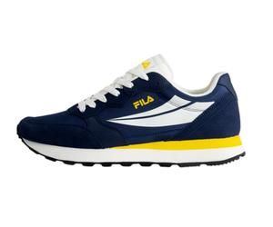 Fila Sneaker Hypert navyblau/gelb/weiss Herren, Größe Euro (US) 42 (9)
