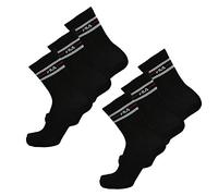 FILA Socken 6 PAAR Sportsocken, Einfarbig, gestreift, UNISEX, (2x 3er Pack)