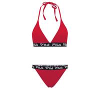 FILA Split Triangle Bikini True Red Größe: S | Bikinis Outlet | Damen | Rot