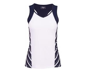 Fila Steffi Tank - Top Damen weiß, dunkelblau