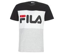 FILA T-Shirt, Grau/Schwarz, Herren, Flat Matte, grau, XS