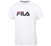 Fila Logo T-Shirt Herren-Weiß,Dunkelblau in weiß, Größe: M