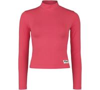 Fila TARSIA cropped turtle neck long sleeve shirt Langarmshirt pink in L