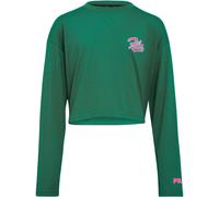 Fila Teens Mädchen Langarmshirt Trins Cropped Longsleeve Top Verdant Green-146/152
