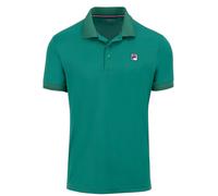 Fila Tennis-Polo Hermano (100% rec. Polyester, klassisch Look) grün Herren, Größe XL