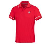 Fila Tennis-Polo New Court (100% Polyester) rot Herren, Größe M