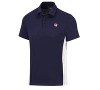 Fila Tennis-Polo Piero navyblau/weiss Herren, Größe L