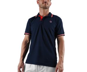 Fila Tennis-Polo Piro navyblau/rot Herren, Größe L