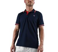 Fila Tennis-Polo Piro navyblau/rot Herren, Größe XS