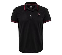 Fila Tennis-Polo Piro schwarz Herren, Größe S