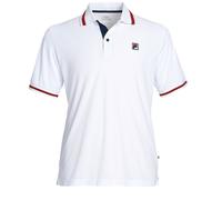 Fila Tennis-Polo Piro weiss/navy Herren, Größe XS