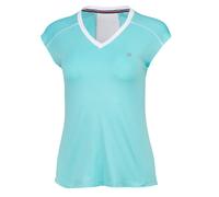 Fila Tennis-Shirt Marlis (Mesheinsätze) blau/weiss Damen, Größe L