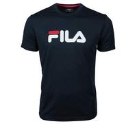 Fila Tennis-Tshirt Logo navyblau/weiss Herren, Größe 3XL