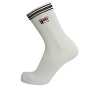 Fila Tennissocke Stripes Herren (75% Baumwolle) cremeweiss - 1 Paar, Größe 35-38