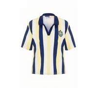 FILA Themar Striped Polo Shirt Pale Banana Bold Striped Größe: XS | Poloshirts Outlet | Damen