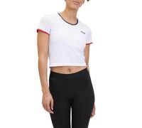 FILA Tivoli Cropped Tee Bright White Größe: L | Hemden Outlet | Damen | Weiß