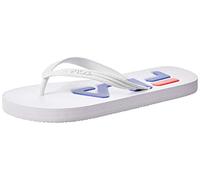 FILA Troy kids Unisex-Kinder Slipper, Weiß (White), 28 EU