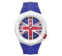 FILA Unisex-Armbanduhr Fan Sport 38-072-011 FILACASUAL Großbritannien Fahne Fanartikel