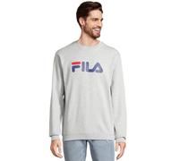 FILA Unisex Barbian Crew Sweat Light Grey Melange Größe: M | Pullover Outlet | Unisex | Grau