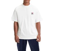 FILA Unisex Blans Loose Tee Antique White Größe: XS | Basic T-Shirts Outlet | Unisex | Weiß