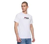 FILA Unisex Brill Tee Bright White Größe: M | Hemden Outlet | Unisex | Weiß