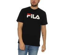 FILA Unisex Classic Pure ss Tee T-Shirt, Black, L