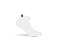 FILA Quarter Socken Unisex, 3 Paar - Kurzsocken, Sport, Logo-Bund, uni, 35-46 Weiß 39-42 (6-8 UK)