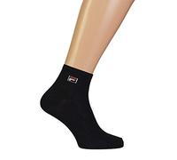 FILA Socken 3er-Pack Quarter F9303 – Damen, Schwarz, Größe 43-46
