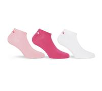 Socken FILA "UNISEX INVISIBLE PLAIN SOCKS", Damen, Gr. 39-42, rosa (pink panther), Baumwolle, Elasthan, Polyester, elastisch, Socken Socken, mit eingestricktem Logo an der Ferse (23514912-39) pink pan