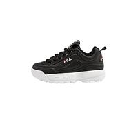 FILA Unisex Kinder Disruptor Teens Sneaker, Black, 38 EU
