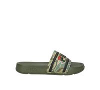 FILA Unisex Kinder Morro Bay P Slipper Teens Slide Sandal, Burnt Olive, 38 EU