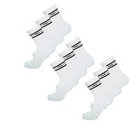 FILA Socken Tennissocken 6 Paar Unisex weiß gestreift
