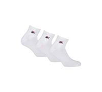 FILA Socken 3er-Pack Damen Weiß Größe 35-38