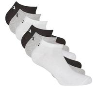 FILA Unisex Sneaker Socken, 6er Pack - Invisible, kurze Socken, Logo (2x 3 Paar) 39-42 Mehrfarbig